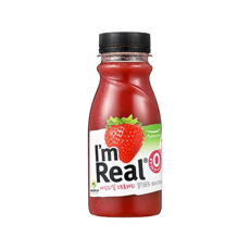 아임리얼 스트로베리주스, 190ml, 9개