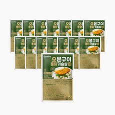 굽네 오븐구이 통 닭가슴살 오리지널 110g, 15개