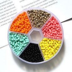 다채로운 시드비즈 공예컬렉션 3mm, 10통