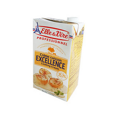 엘르앤비르 엑셀런스 쿠킹크림 /엘르비르 -옵션에서 아이스박스를 구매해주세요, 1개, 1000ml