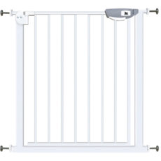 Mommy want 兒童安全門欄 白色大號 高100cm x寬 75~84cm, 白色