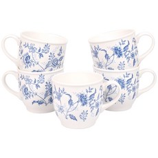 經典相片馬克杯 250ml, 皇家藍, 5個