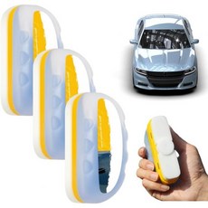 2026 핸드헬드 유리 유막 제거기 자동차 창문용 자동 측면 제거 브러시 보드 업그레이드 2, 3