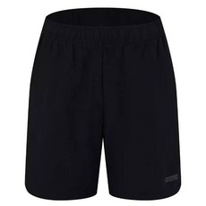 백화점상품 아레나 수영용품 이니셜 4부 팬츠 블랙 깔끔한 남성비치웨어