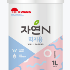 친환경 벽지용 페인트 베란다 벽 방문 벽지용 셀프 DIY 칠하기 1L, 웜베이지, 1개