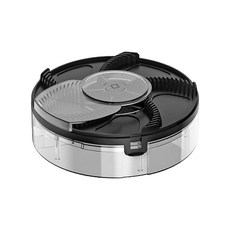 全自動蒼蠅捕捉器 USB供電電動滅蠅器, 1個, 黑色