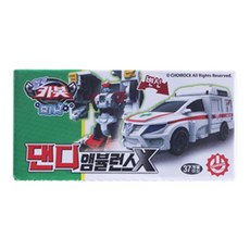 헬로카봇 미니 댄디 앰뷸런스X 로봇장난감, 혼합색상, 1개