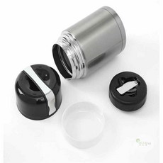 YGSA 보온조리용 죽통 1L 실버 국수