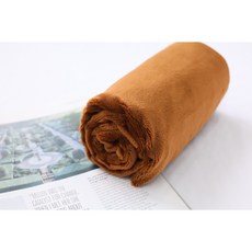 극세사 3mm 부드러운 털원단 키링 테이블덮개 인형만들기 포토카드 책상덮개 벨보아 열풍원단 12컬러 바느질감, 09 브라운, 1개