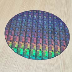 반도체웨이퍼 과학교육 집적회로 CPU 칩 IC CMOS, f.12인치kH아크릴브래킷