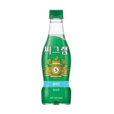 플레인 씨g 350ml 페트 X 24개 탄산수간식 회사간식 탕비실간식 편의점음료