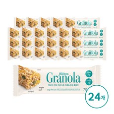 발보아 저당 그래놀라바 크리스피, 24개, 20g