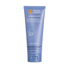 캔서카운슬 Cancer Council 호주 데일리 모이스춰 방수 선스크린 148ml 무향 바디용 SPF50, 1개