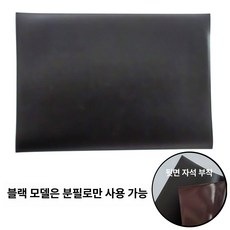 붙이는화이트보드 자석보드 시트지 칠판 탈착식, 21x29.7 cm 블랙 자석 분필 스타일 A4