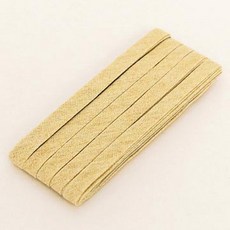 패션스타트 빈티지파스텔 바이어스테이프 10mm 옐로우 단색 1개입, 1개