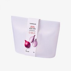 락앤락 실리콘 지퍼백 2L 푸드백, 블루