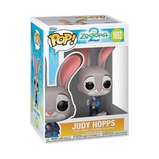 Funko Pop! 디즈니: 주토피아 2 - 주디 홉스 수집용 비닐 피규어 선물 아이디어 공식 상품 어린이 및 성인용 장난감 디즈니 팬 수집가 전시용 모델 피규어141142