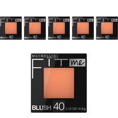 메이블린 핏 미! 블러쉬 파드 a 쥬, 6개, 040(Peach)