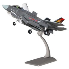 전투기 모형 다이캐스트 금속 장식용 완제품 1:100, 전투기 F-35, 1개
