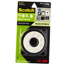 다용도테이프 DIY 강력 폼 양면테이프 다용도 3M GN215, 본상품