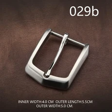 고급 304 스테인리스 스틸 핀 버클 액세서리 프리미엄 벨트 캐주얼 복장용 남녀, 13 029b