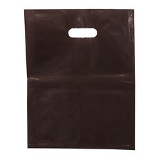 마다메이드 튼튼한 링백 무지 브라운 비닐 쇼핑백 (50장), (40 x 50), 50개