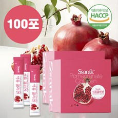 싸락 맛있는 석류 콜라겐 저분자 젤리 스틱, 1kg, 2박스