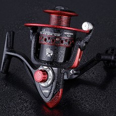 하극상 스펙 13볼 스피닝릴 바다 낚시릴, LK5000, 블랙+레드