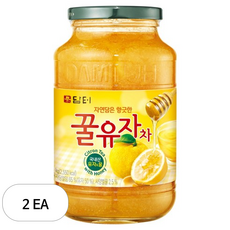 담터 꿀유자차, 1kg, 2개, 1개입