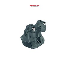 GOWORKS MMBCU曼巴二代DRG DRG2粗把龍頭座 把座 外露把手座 改裝把手座, 分離式上蓋鐵灰色, 1個