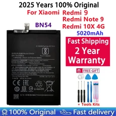 XIAOMI 호환 Mi Redmi 용 기존 배터리 참고 5 6 7 8 8T 9 9S 9T 9A 9C 10 Pocophone Poco F1 F3 X3 POCO M2, 01 빠른, 12 BN54 Redmi Note9 10X