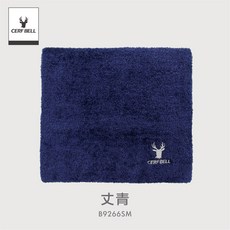 體溫魔術師 石墨烯刺繡速暖圍脖 暖防風透氣頸套, 丈青, 1個