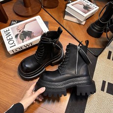 style dr 여성 첼시부츠 편안한 부츠 키높이 앵클부츠 5cm