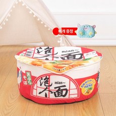 꿀단지 고양이 캣하우스 제품 안식처 침대 펫가구 애완용품 반려동물, 14.국수둥지+베개 L-16kg