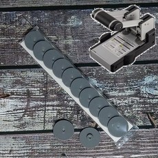 거치대 패드 HD-410N용 스탠드 받침대 지지대 CARL 원형판 2공펀치 64122ea 1(pc)