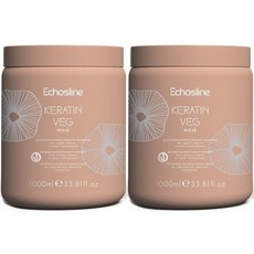 에코스라인 케라틴 베그 VEG 헤어 마스크 1000ml 2팩, 2개, 1L