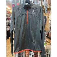 ODLO 男款防風防潑水半門襟長袖軟殼衣 適用於自行車/跑步/登山 適合四季穿著 型號 347772
