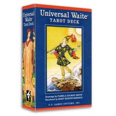 左西 萊德偉特塔羅普及版 Universal Waite Tarot 附贈中文翻譯 經典塔羅牌入門首選, 1個