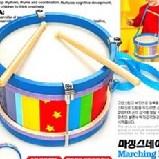 마칭스네어 칼라드럼 북 북장난감