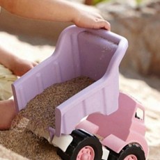 유아 덤프트럭 핑크 모래놀이 작동 플라스틱pys1582