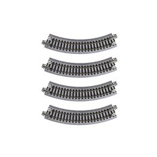 KATO N 게이지 유니트랙 컴팩트 곡선 선로 R150-45° 4개입 20-174 철도 모형 용품, 1개