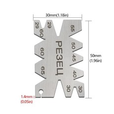 각도 측정 도구 사이즈 게이지 아크 템플릿 각도용 와이어 절단 설정, 1개, 1. 01