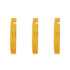 Design We Ro自行車輪胎槓桿撬棒輪胎更換工具 黃色, 3片