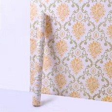 미국풍 빈티지벽지 레트로 감성 엔틱시트 패턴 옛날, 골드 6002