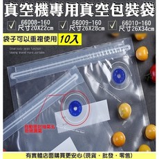 興雲網購 真空夾鍊袋 密封袋 保鮮袋 收納袋 抽氣密封袋, 1個