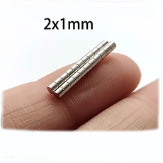 20/50개 디스크 자석 세트 2x1mm & 멀티 사이즈 정밀 모델 DIY 공예용, 01 20pcs 2x1mm
