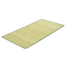 綠竹涼夏蓆/天然孟宗竹/涼夏蓆/收納方便 雙人(5*6尺), 綠色