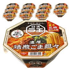 NISSIN 日清 拉王濃厚焙煎芝麻擔擔麵 128g, 12入