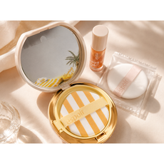 에스쁘아 비글로우 볼륨 쿠션 파운데이션 13g SPF42 PA+++ + 퍼프 2p + 립틴트 2g 글리밍 캘리 에디션 세트, 21 아이보리, 1개