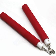 스펀지 쌍절곤 태권도 격투기 안전 수련 연습용 호신 훈련, 3-쌍절곤-블랙, 1개